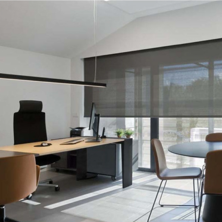 Privacy blinds: Stylish window coverings for offices.