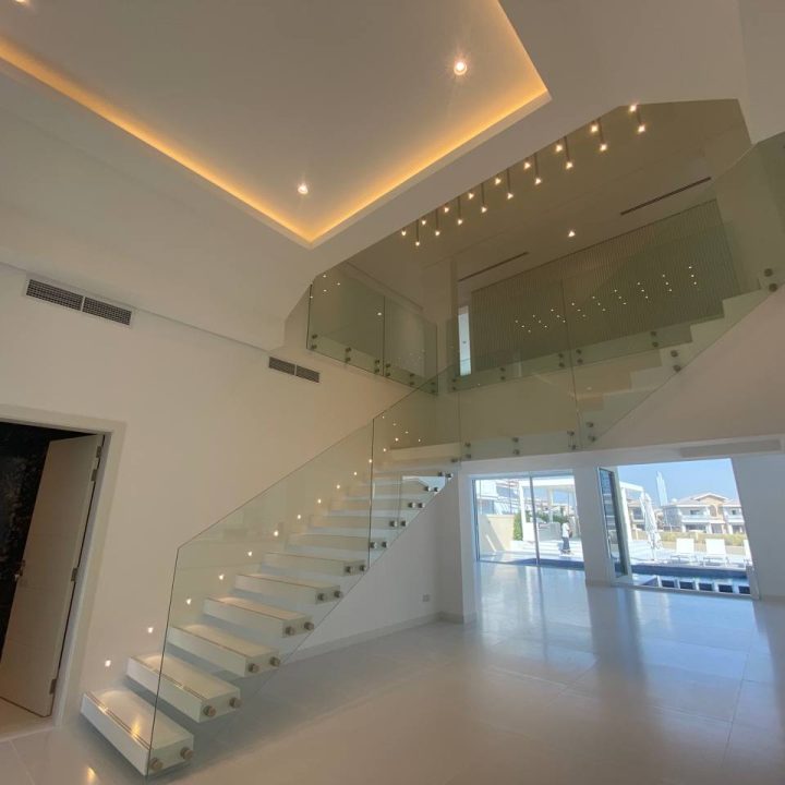 Residential Glass Balustrades - Stairs Glass railing
