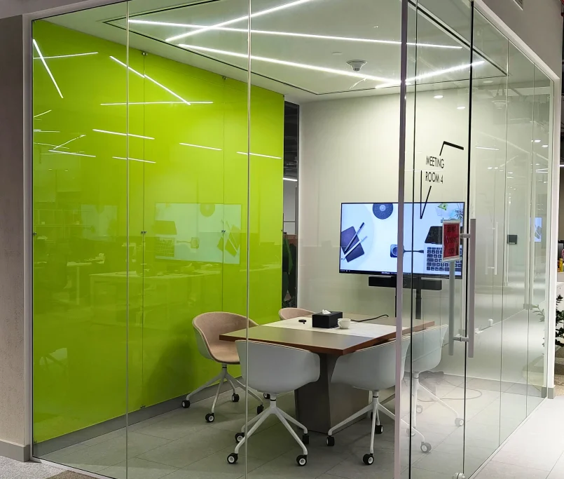 office glass partition