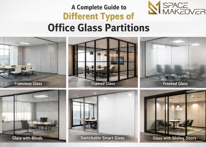 A Complete Guide to Different Types of Office Glass Partitions