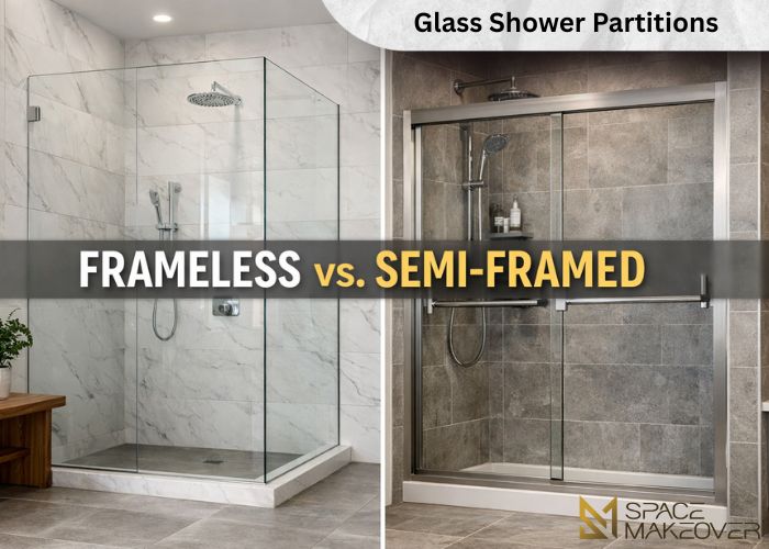 Frameless vs Semi-Framed Showers: