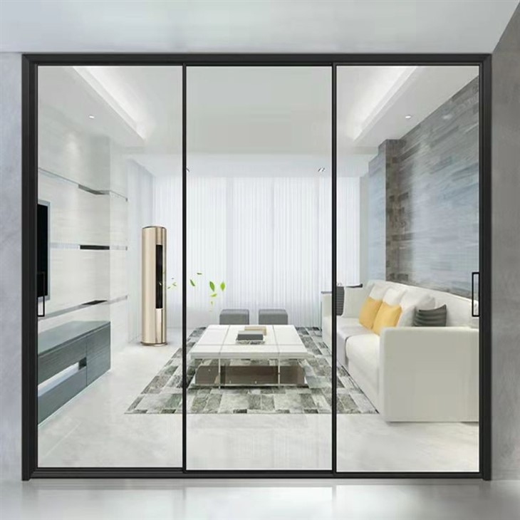 Slim sliding door installation in Dubai apartment