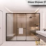 Glass shower partitions