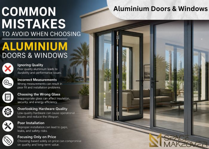 Common Mistakes to Avoid When Choosing Aluminium Doors & Windows