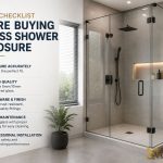 A Quick Checklist Before Buying a Glass Shower Enclosure