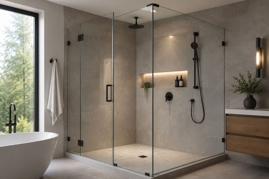 Glass Shower Enclosure