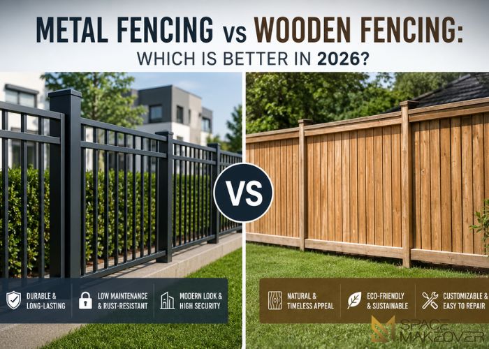 Metal Fencing vs Wooden Fencing