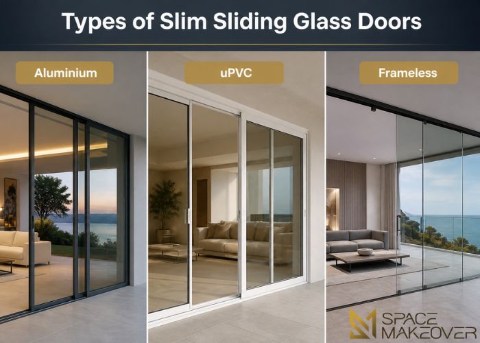 Types of Slim Sliding Glass Doors