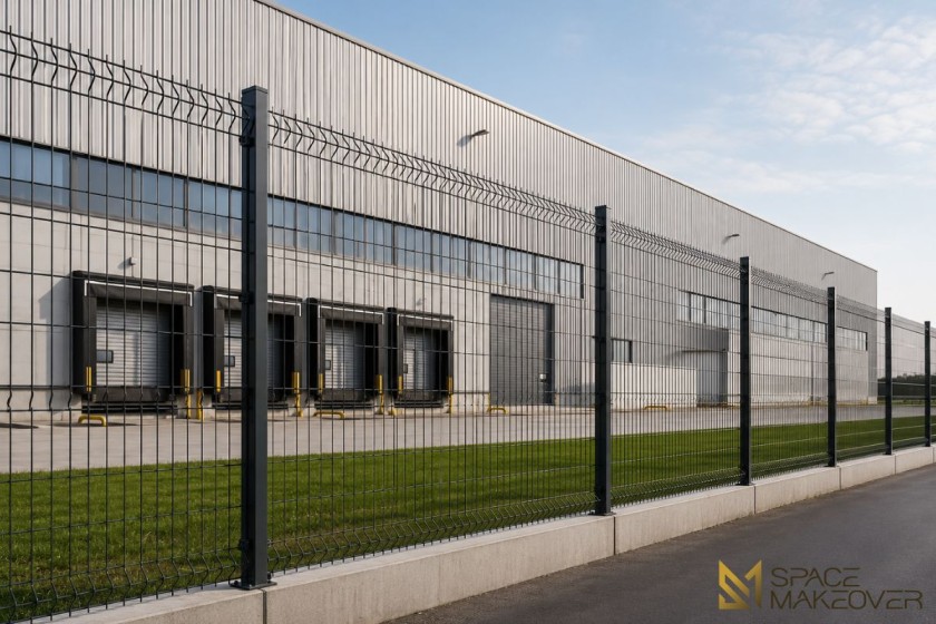 Why Metal Fencing Is Best for Warehouses and Factories