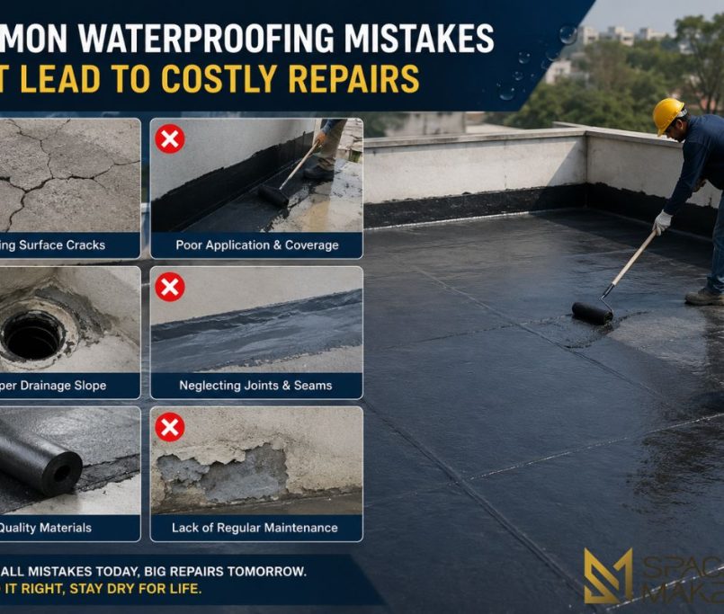 Common Waterproofing Mistakes That Lead to Costly Repairs