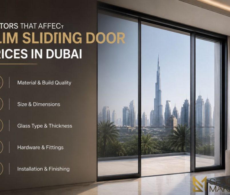 Factors That Affect Slim Sliding Door Prices in Dubai