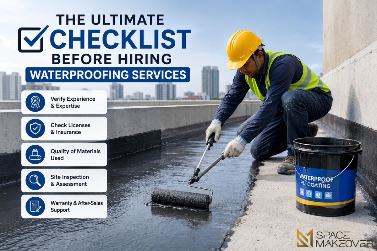 The Ultimate Checklist Before Hiring Waterproofing Services