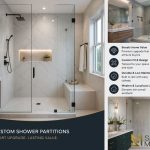 How Custom Shower Partitions Add Value to Home Renovations