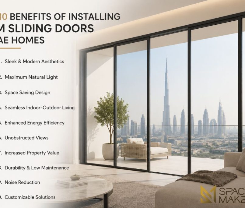 Top 10 Benefits of Installing Slim Sliding Doors in UAE Homes