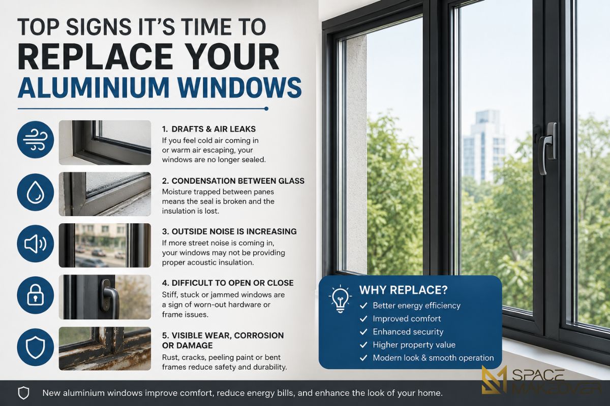 Top Signs It's Time to Replace Your Aluminium Windows