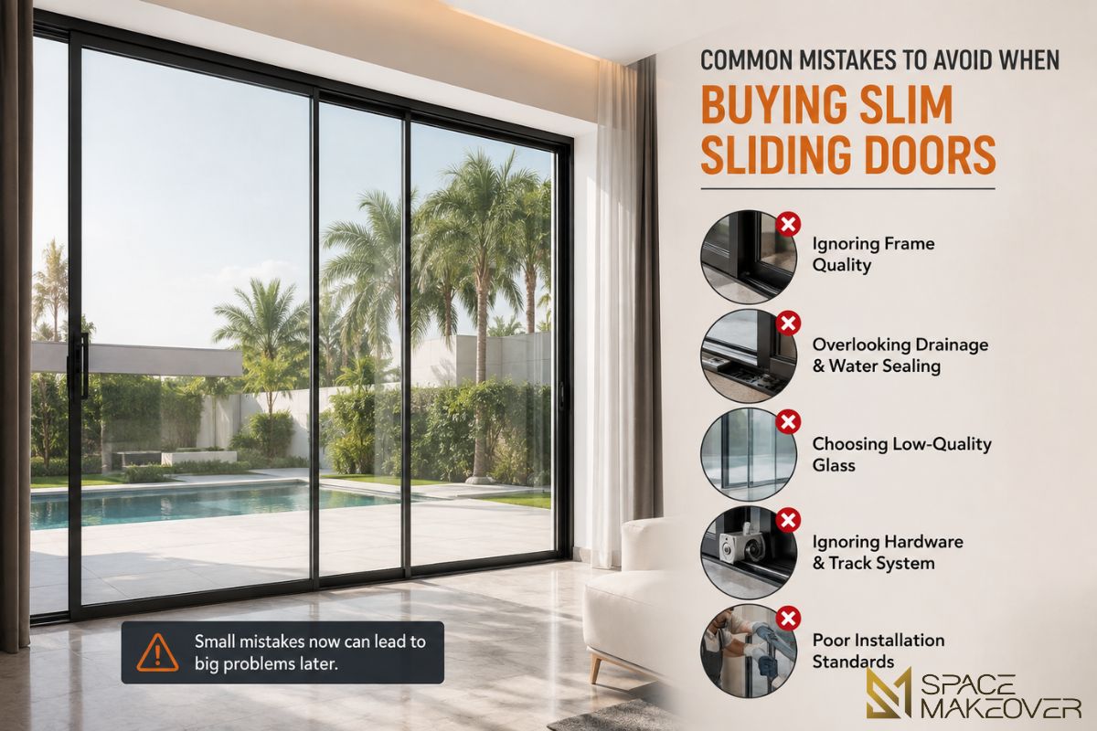 Common Mistakes to Avoid When Buying Slim Sliding Doors
