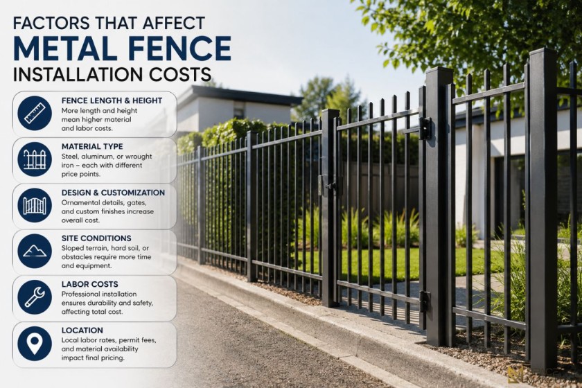 Factors That Affect Metal Fence Installation Costs (1)