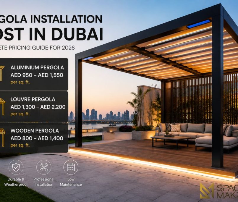 Pergola Installation Cost in Dubai Complete Pricing Guide for 2026