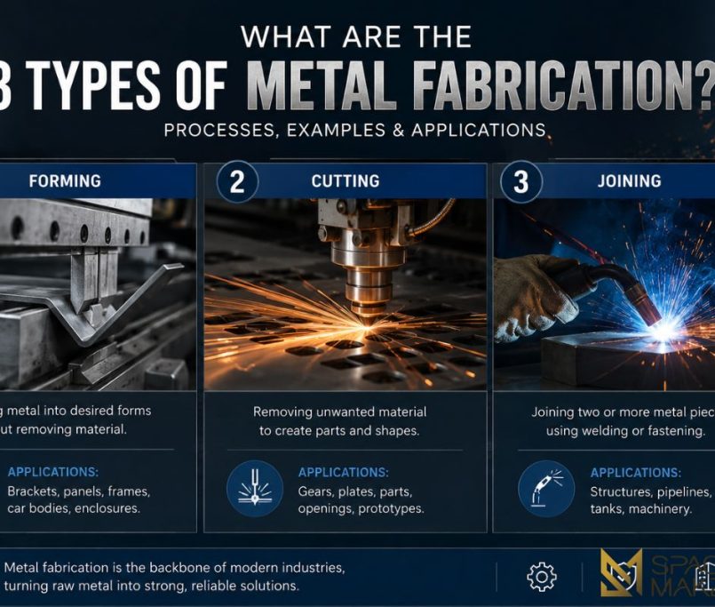 What Are the 3 Types of Metal Fabrication Processes, Examples & Applications