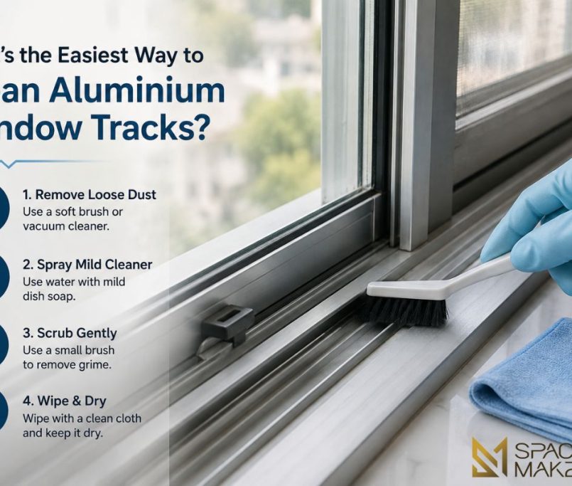 What's the Easiest Way to Clean Aluminium Window Tracks