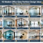 15 Modern Office Glass Partition Design Ideas for Dubai Businesses