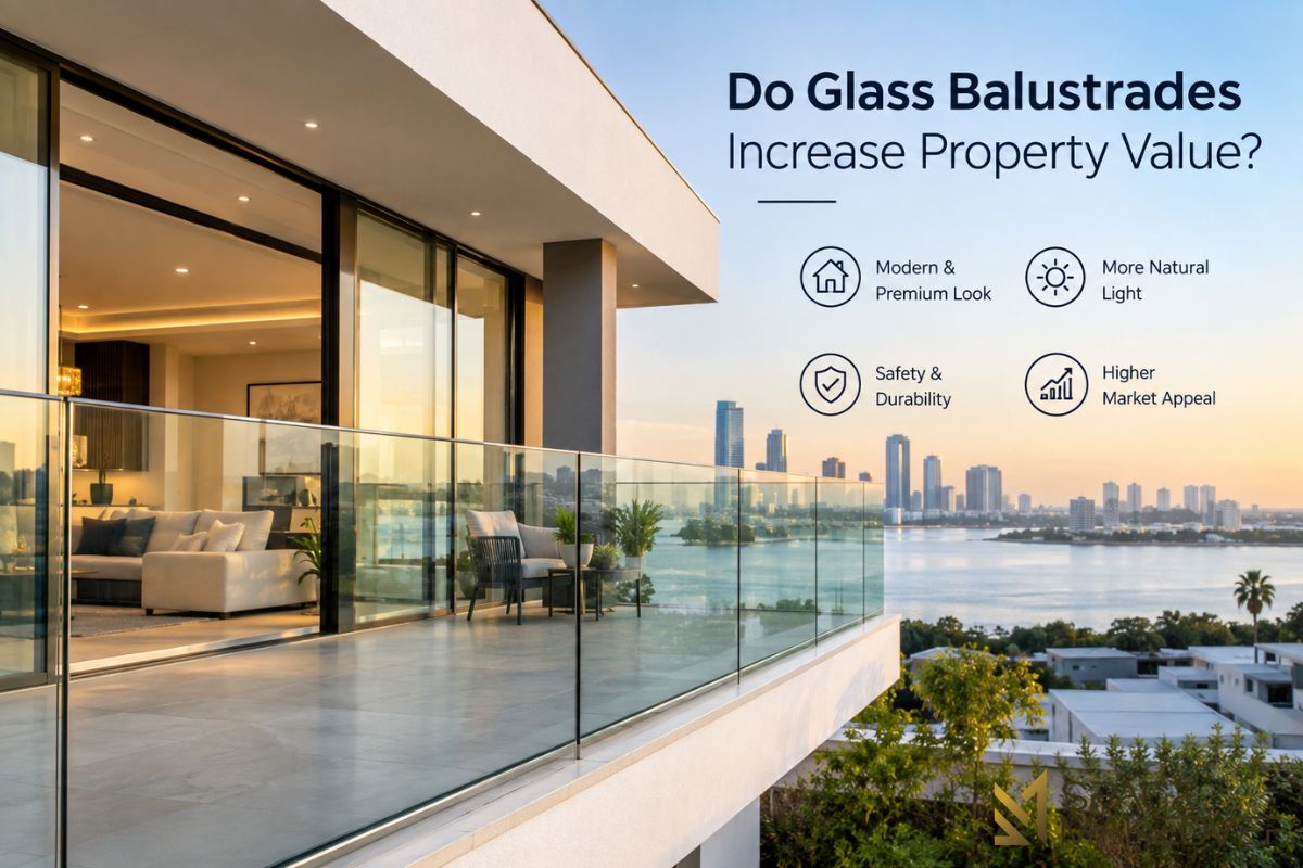 Do Glass Balustrades Increase Property Value