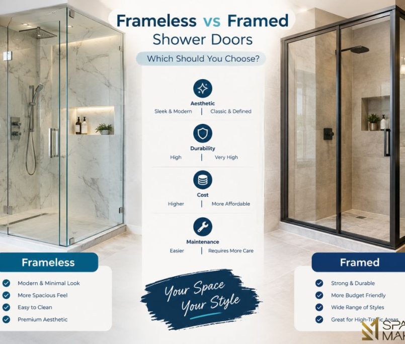 Frameless vs Framed Shower Doors: Which Should I Choose