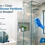 How Do I Clean Glass Shower Partitions Without Streaks