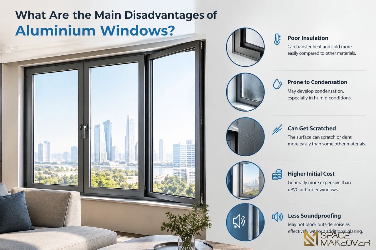 What Are the Main Disadvantages of Aluminium Windows