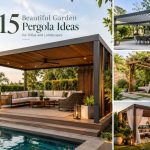 15 Beautiful Garden Pergola Ideas for Villas and Landscapes