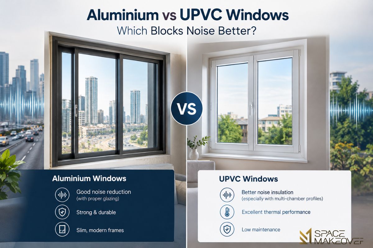 Aluminium vs UPVC Windows: Which Blocks Noise Better?