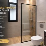 Is a Half Glass Partition Good for Small Bathrooms?