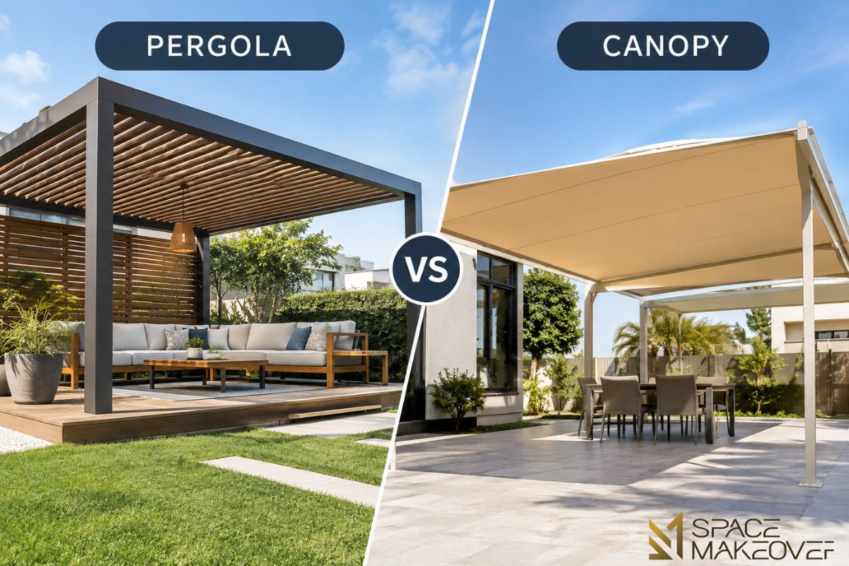 Pergola vs Canopy Which Outdoor Shade Solution Is Best for Dubai Homes